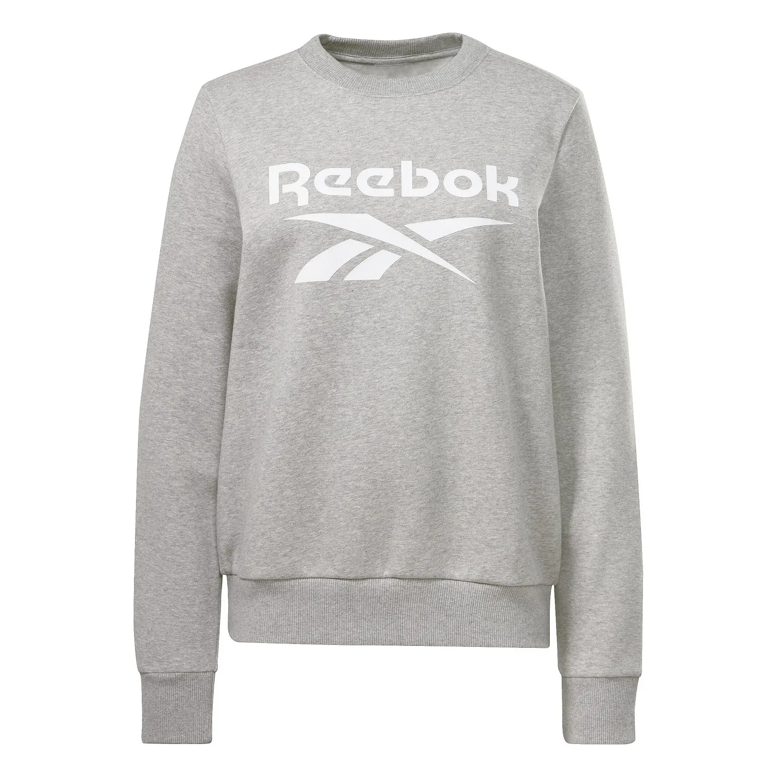 Женская Толстовка Reebok Big Logo Fleece Crew, фото №1