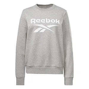 Женская Толстовка Reebok Big Logo Fleece Crew - Фото 1