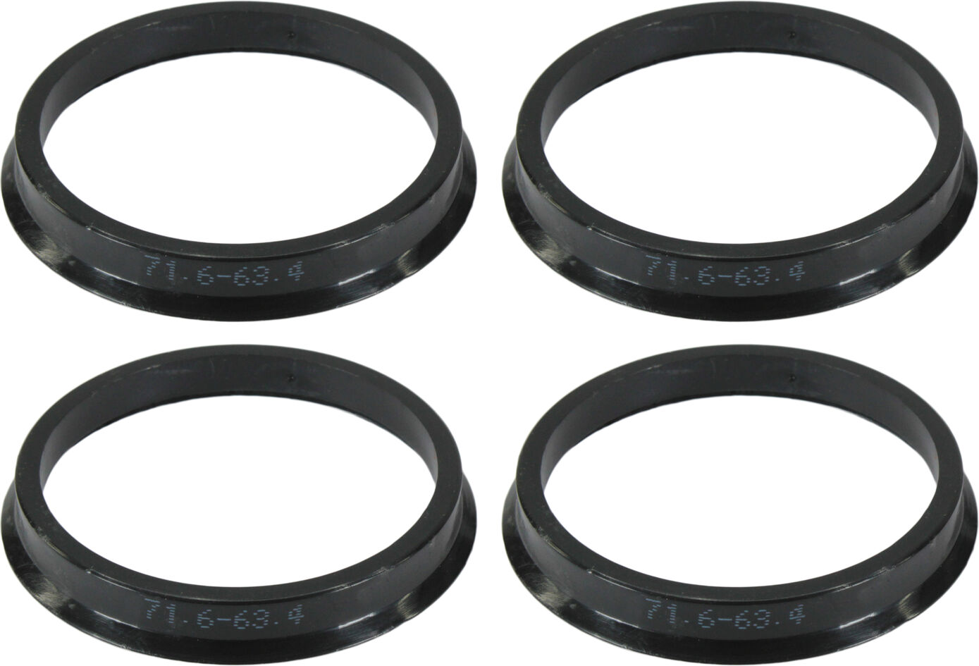 Кільця центрувальні для колісних дисків 71.6-63.4 Walline термопластик WL, фото №1