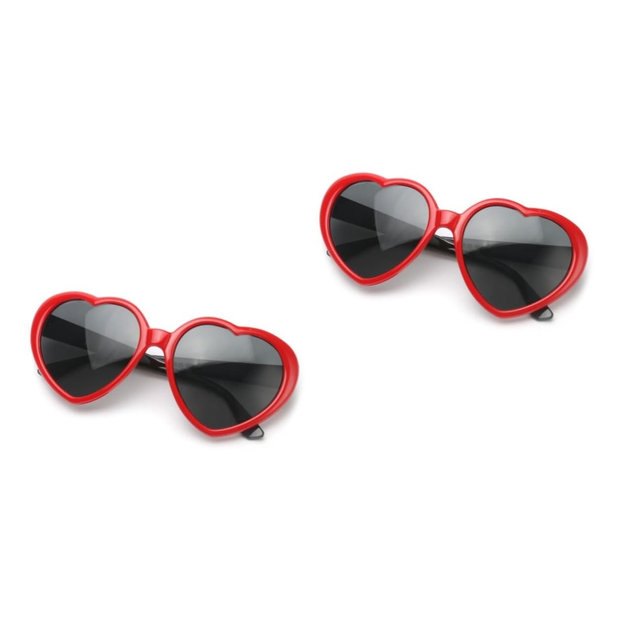 Сонцезахисні окуляри PACKOVE 2 шт. любовні у формі серця, вінтажні, фото №7