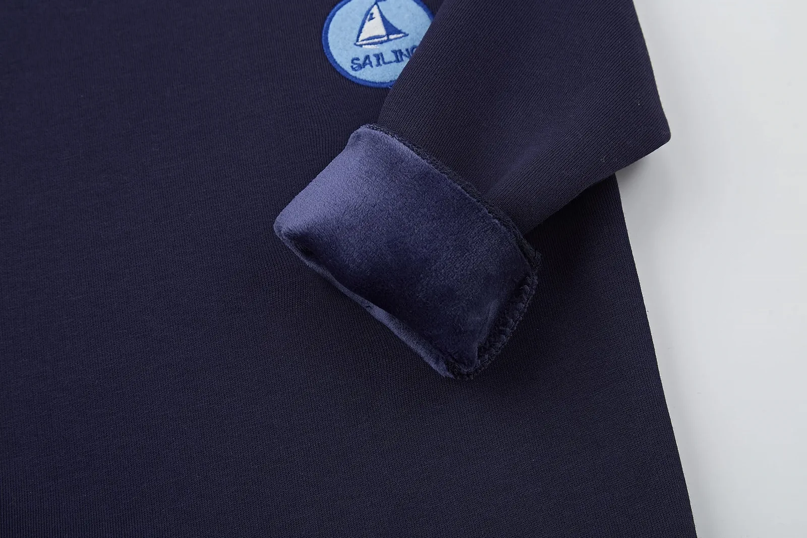 Дитячий джемпер для хлопчиків з внутрішнім флісом, фото №3