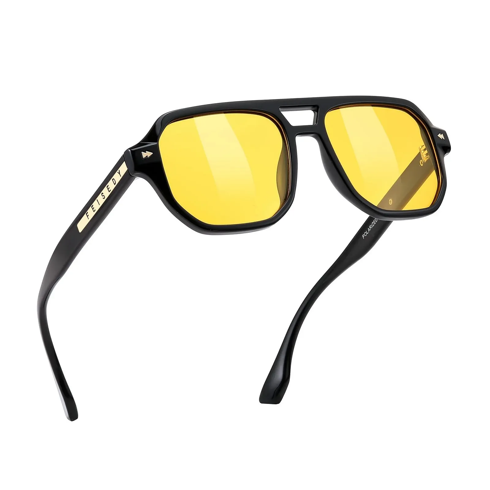 Сонцезахисні окуляри Retro FEISEDY 70s B0203 Поляризовані TR90 оправа з захистом UV400, фото №1