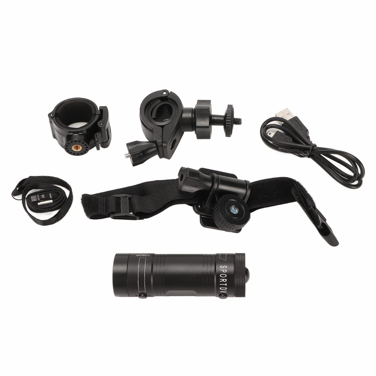 Екшн-камера Yosoo для мотоциклетного шолома HD 1080P Спортивна Екшн-камера Wide Angle 120 градусів з мікрофоном Водонепроникна для велосипедистів, фото №4