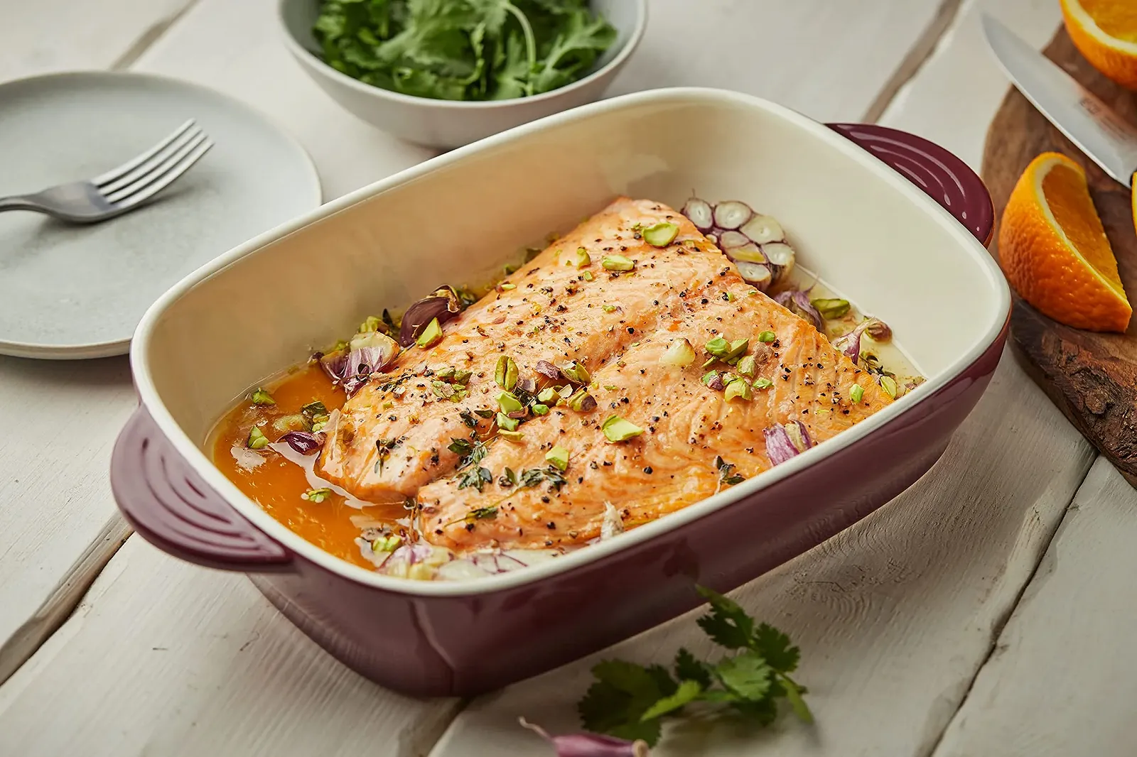 Форма для запекания керамическая прямоугольная Красная 1 л 183 x 122 x 45 мм, фото №7 Форма для запекания керамическая прямоугольная Красная 1 л 183 x 122 x 45 мм, фото №7