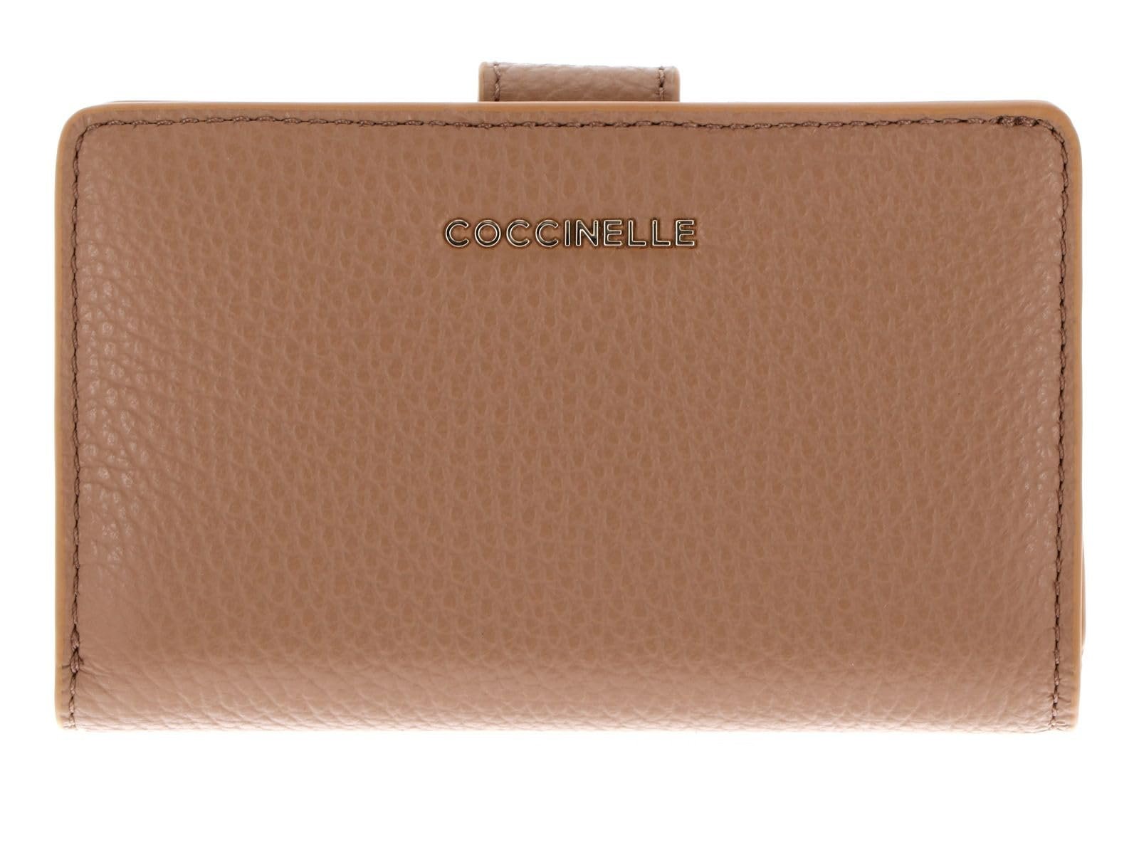 Кошелек Coccinelle Metallic Soft Mini Кожа зернистая, Кожа, Стандартный размер, фото №4
