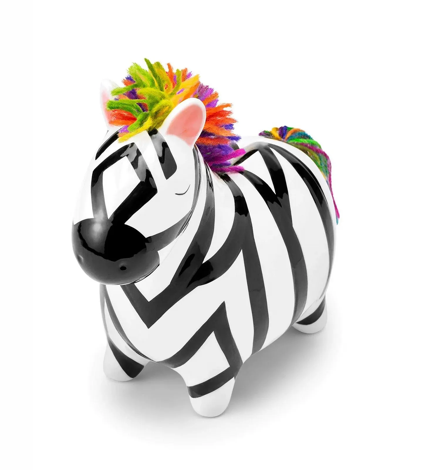 Скарбничка Mousehouse Gifts Зебра з кольоровою гривою, фото №1