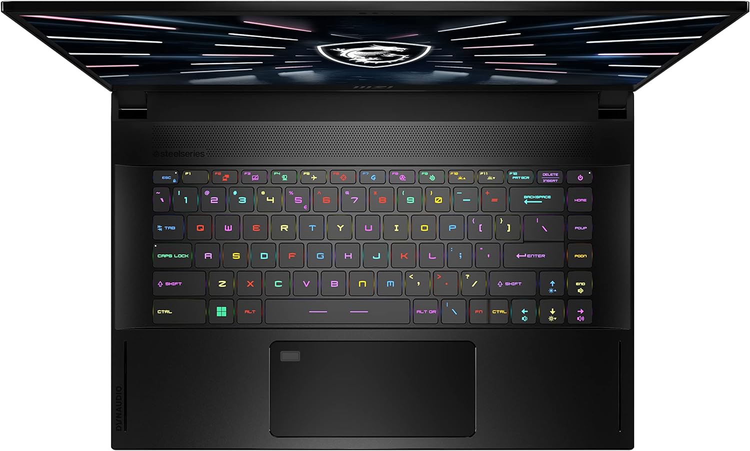 Ноутбук 15.6" MSI Stealth GS66 (12UH-060IT) Gaming Intel Core i9-12900H RAM 32GB SSD 1TB GeForce RTX 3080 8GB Win11 Алюмінієвий корпус (UKR), фото №2
