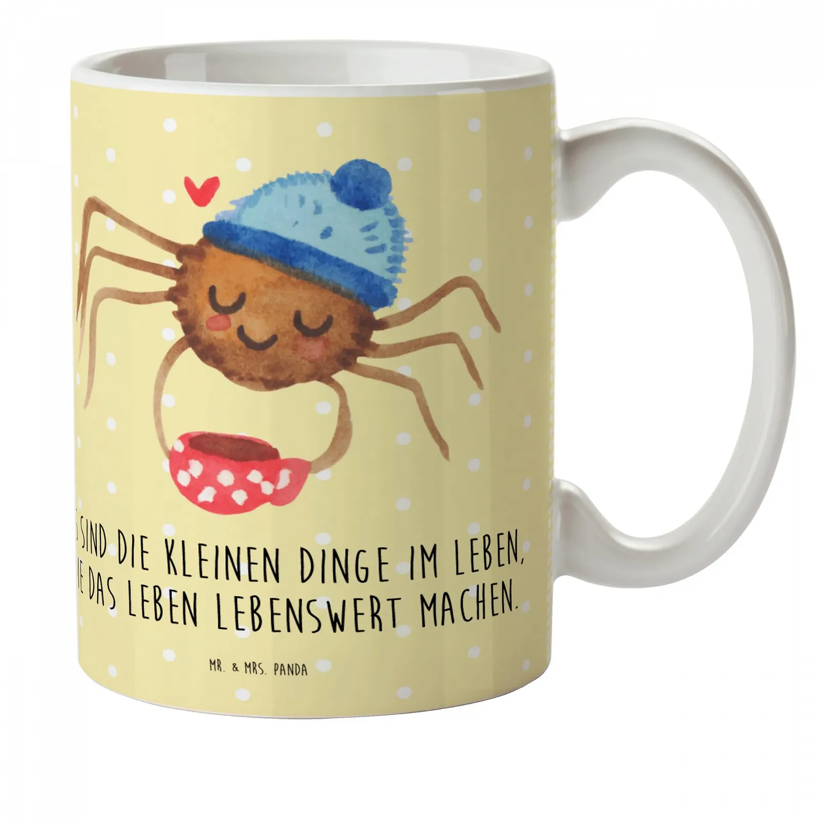 Дитяча кружка Mr. & Mrs. Panda Павук Агата Кава, фото №1