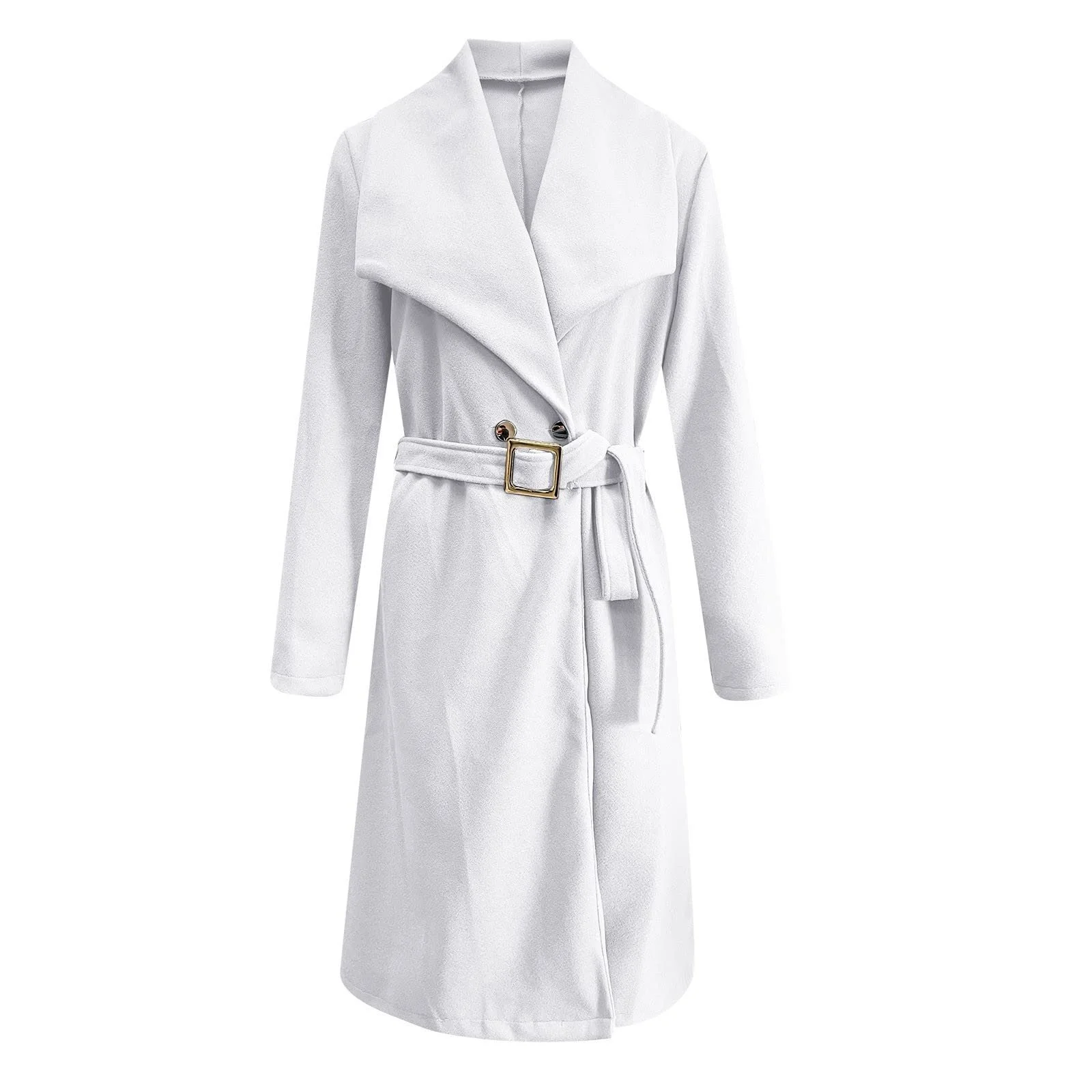 Женское зимнее пальто Chnnamzu, короткое, шерстяное, двубортное, с V-образным вырезом, средней длины, с поясом, фото №5 Женское зимнее пальто Chnnamzu, короткое, шерстяное, двубортное, с V-образным вырезом, средней длины, с поясом, фото №5