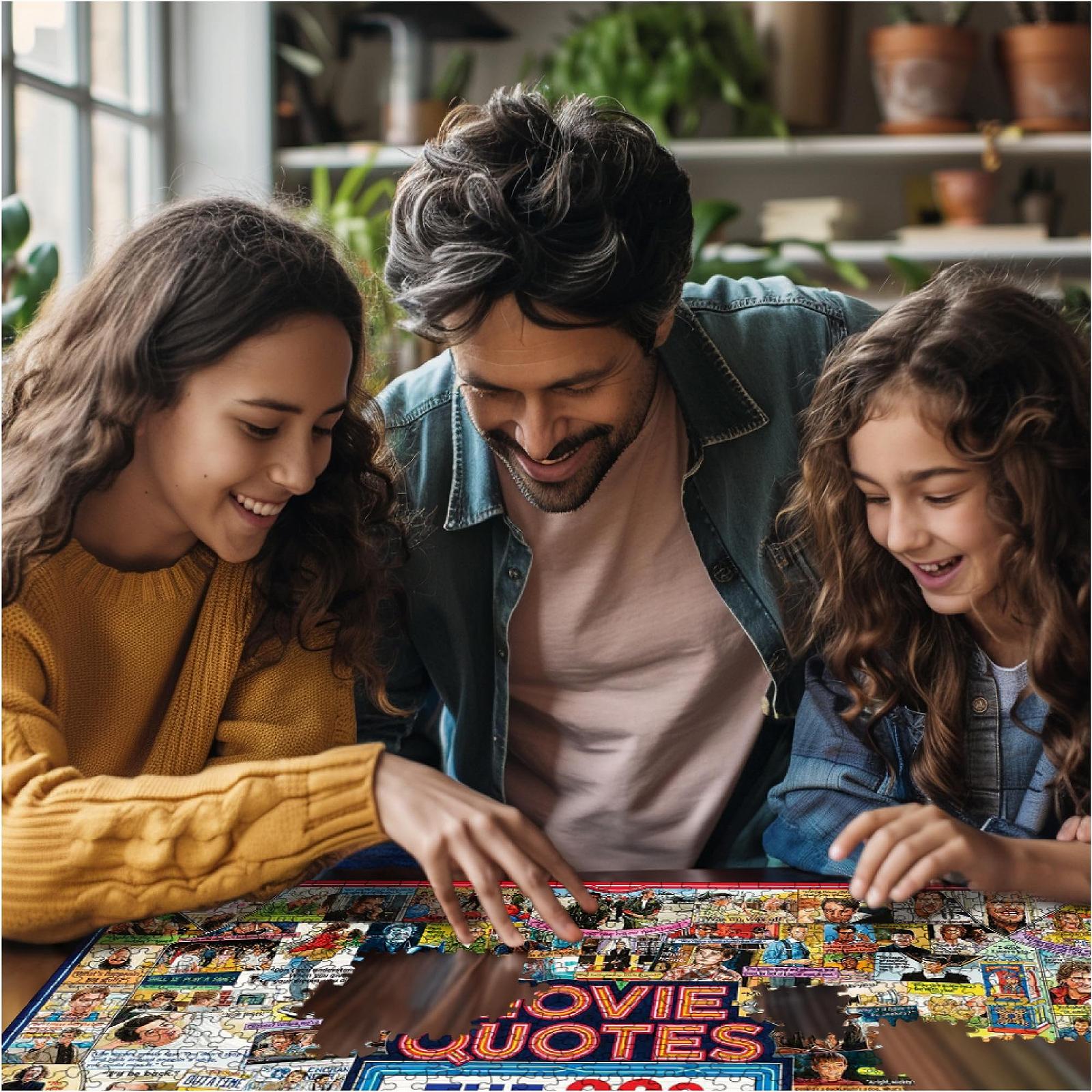 Пазл White Mountain Puzzles Movie Quotes The 80s Popular Pop Culture 1000 елементів, фото №4