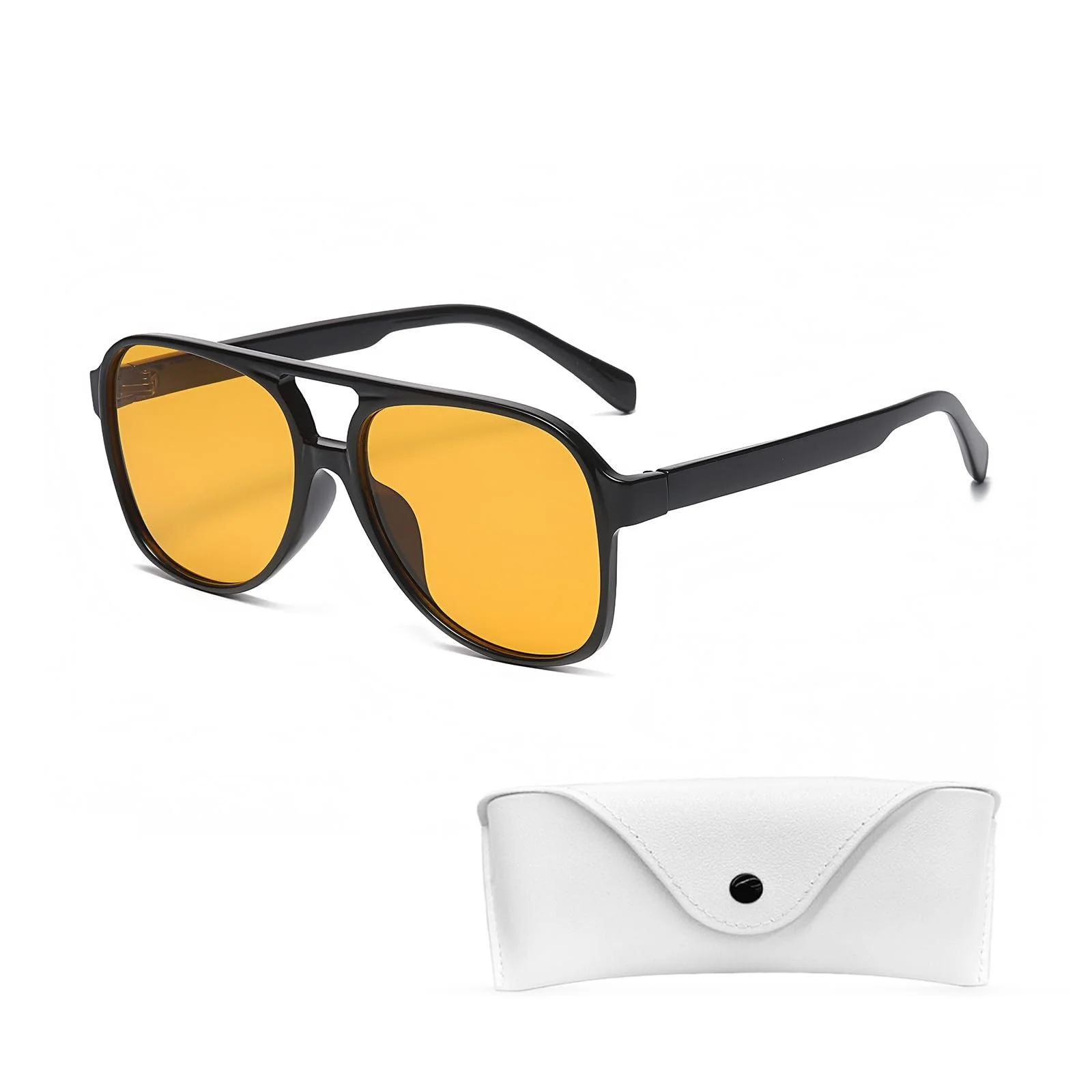 Солнцезащитные очки Квадратные в стиле ретро HAGOT, Классические модные 70-х годов, фото №1