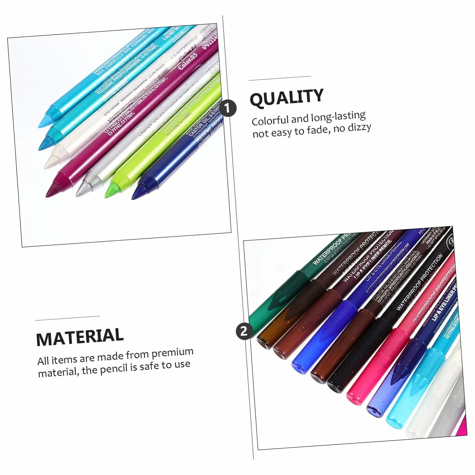 Набор теней для век HAPINARY Цветной, фото №7