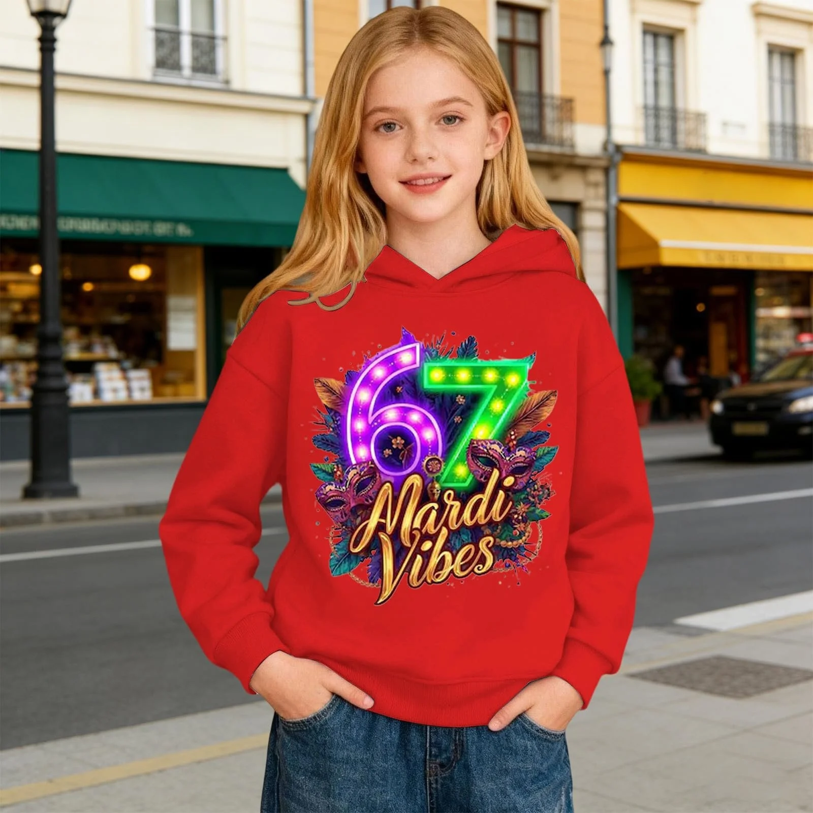 Худі 67 для дівчинки, фото №2