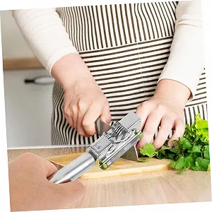 Набір точил для ножів Veemoon (2 шт.) багатофункціональний портативний із нержавіючої сталі synthetic.ua - Фото 1