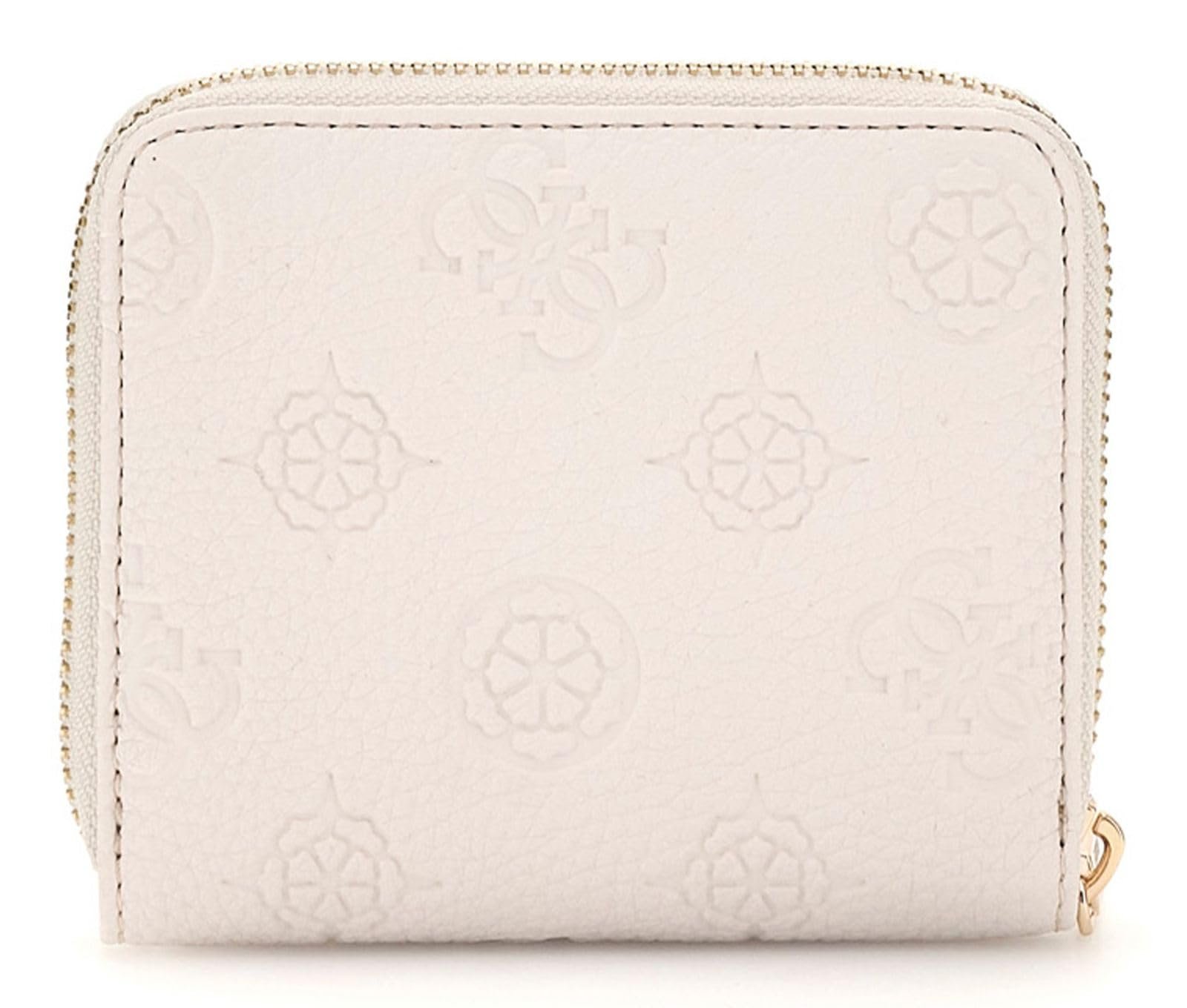 Кошелек GUESS Cresidia SLG Zip Around S Cream White, Cream White, фото №3