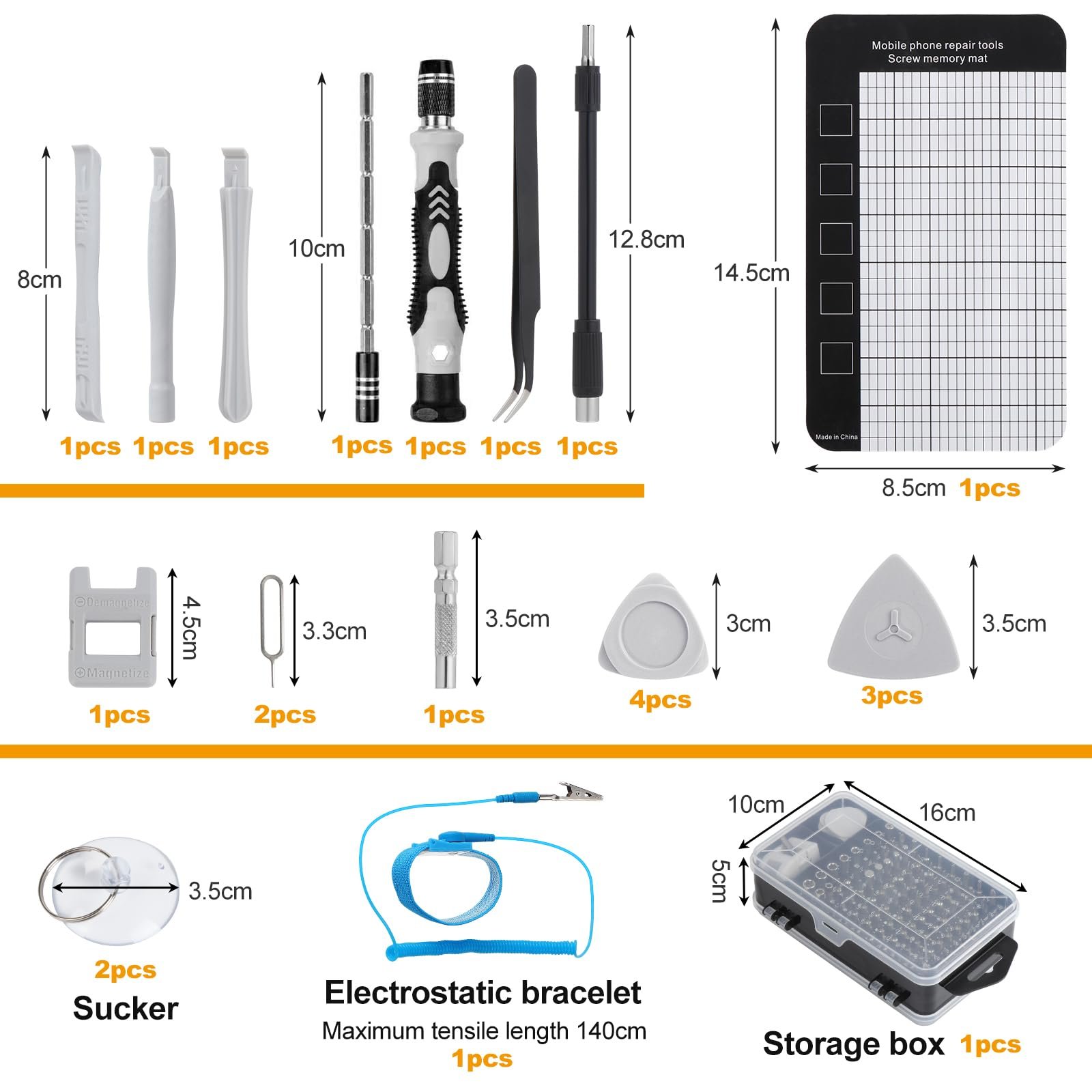 Кnpwer 139 Pieces З точністю механічний комплект викруток, фото №2 Кnpwer 139 Pieces З точністю механічний комплект викруток, фото №2