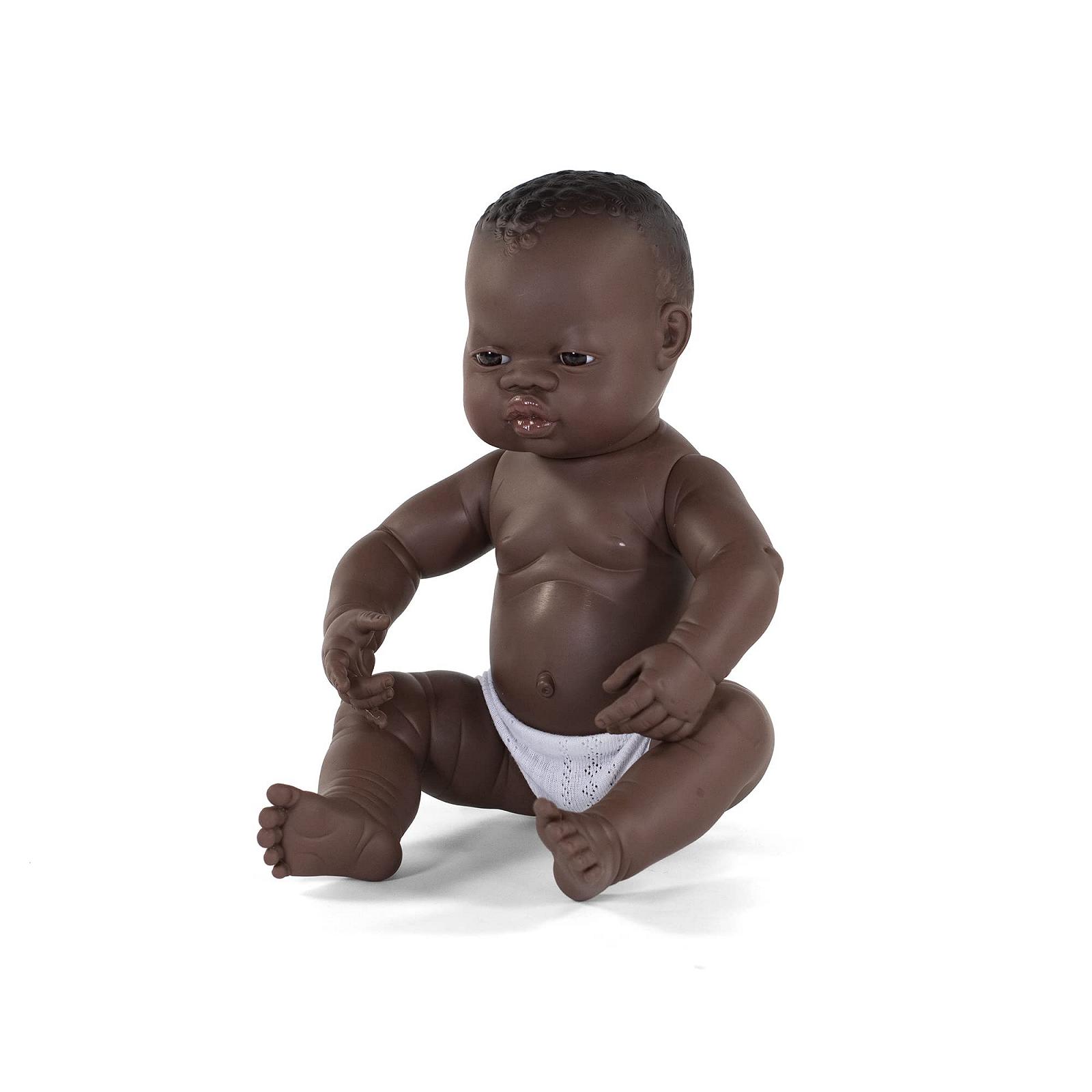 Лялька Miniland Newborn Doll African Boy, багатобарвний, фото №1 Лялька Miniland Newborn Doll African Boy, багатобарвний, фото №1