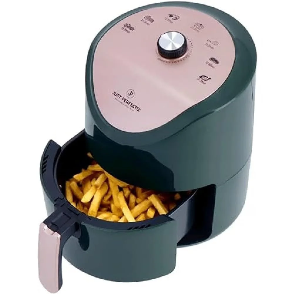 Мультипіч Just Perfecto Hot Air Fryer 3.5 л 1200 Вт 7 програм Зелений, фото №1 Мультипіч Just Perfecto Hot Air Fryer 3.5 л 1200 Вт 7 програм Зелений, фото №1
