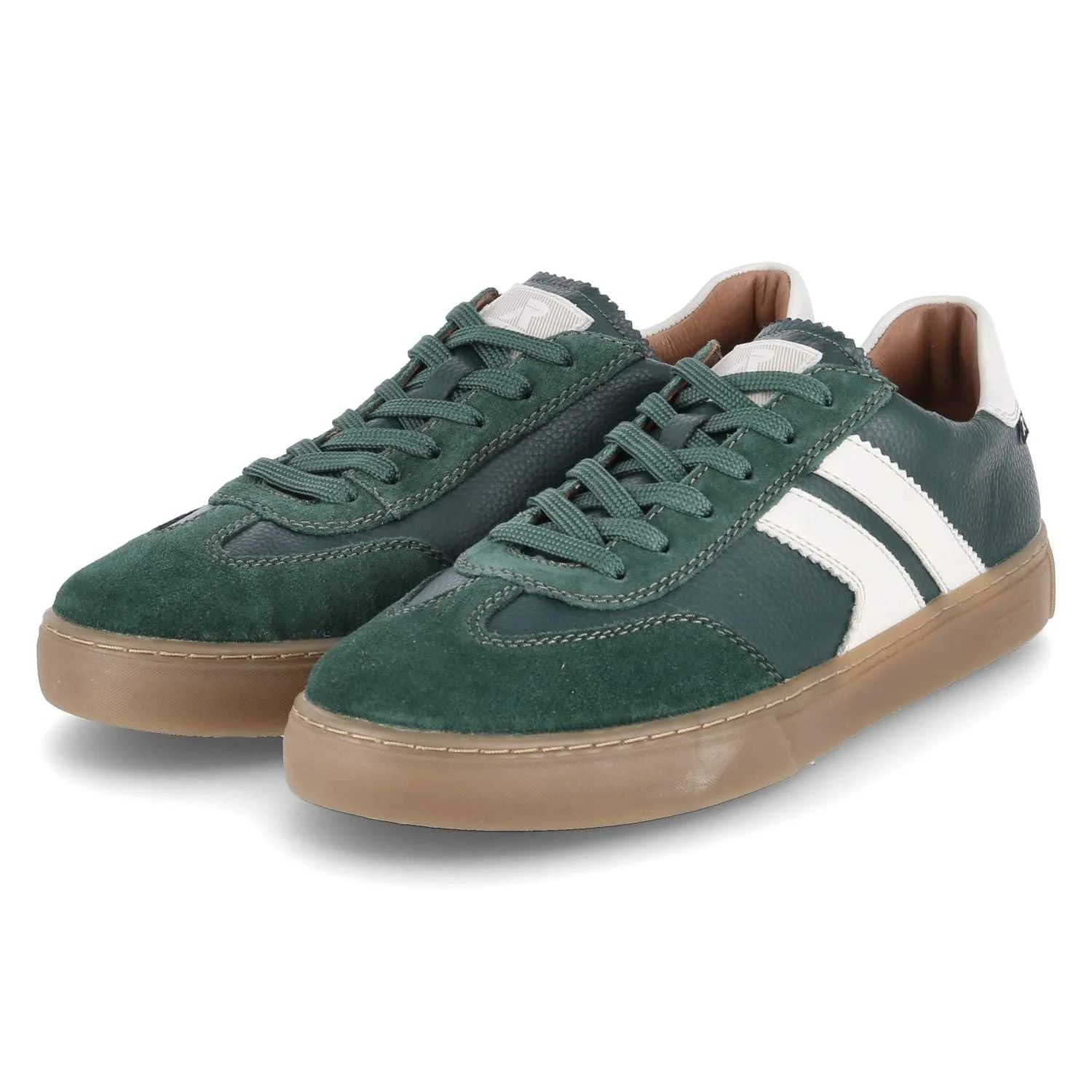 Чоловічі напівчеревики Rieker Evolution зелений комбінований, фото №1