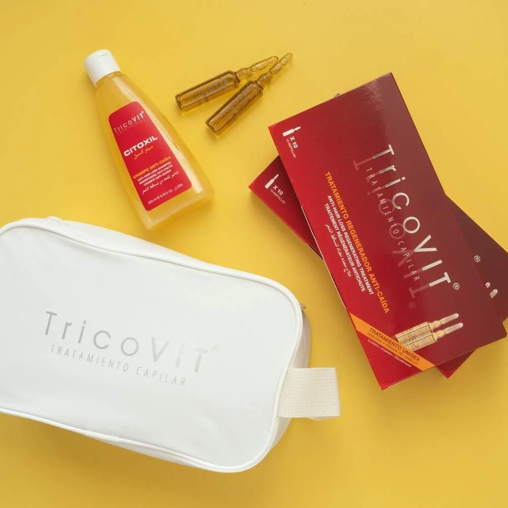 Ампули Tricovit проти випадіння волосся - Професійний засіб для волосся для дорослих - 20 ампул по 10 мл, фото №3