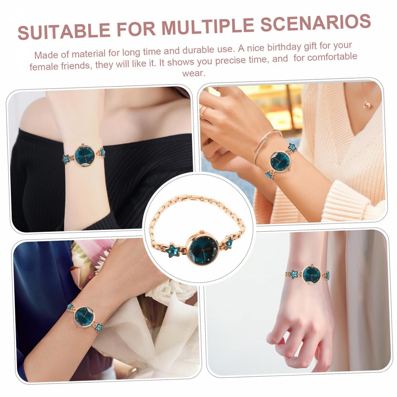 Наручные часы LIFKOME Формы Petite Часы Искрящиеся Женские Водонепроницаемые Розовый, фото №8 Наручные часы LIFKOME Формы Petite Часы Искрящиеся Женские Водонепроницаемые Розовый, фото №8