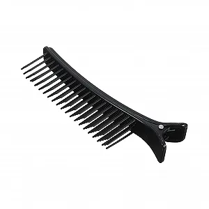 Зажимы для волос Salon - Расческа и зажимы для разделения волос | Профессиональный зажим-расческа с нескользящей ручкой для легкой укладки - Зажимы для волос, зажимы-аллигаторы - Фото 1