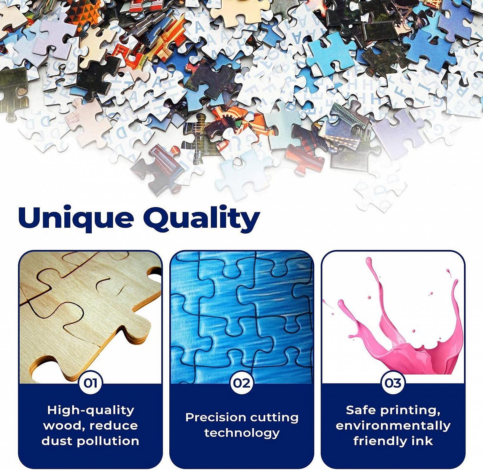 Пазлы Iion Puzzle Деревянные G5 1000 элементов, фото №3