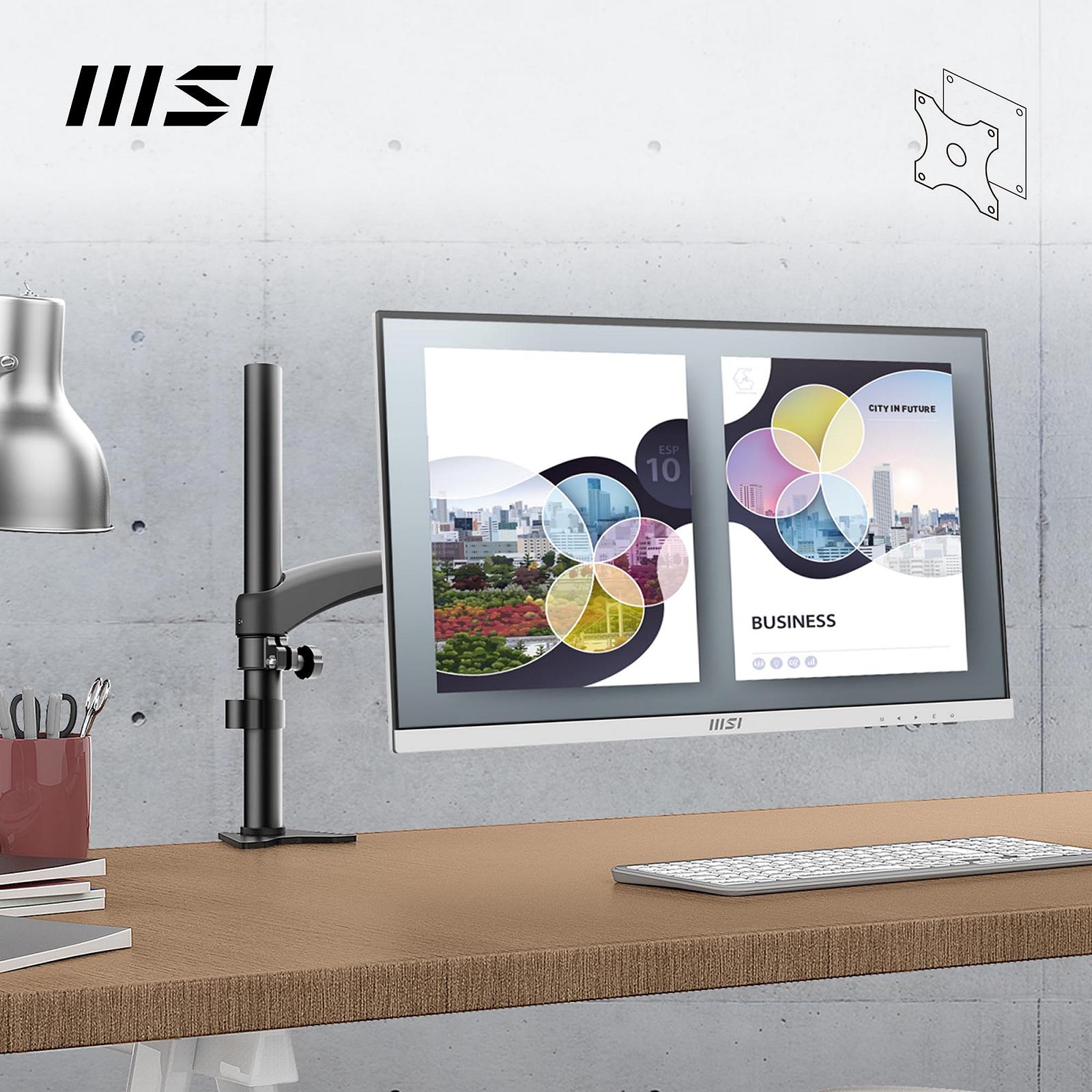 Монитор MSI PRO MP273AWDE 27 дюймов Full HD IPS 100Hz Белый, фото №5