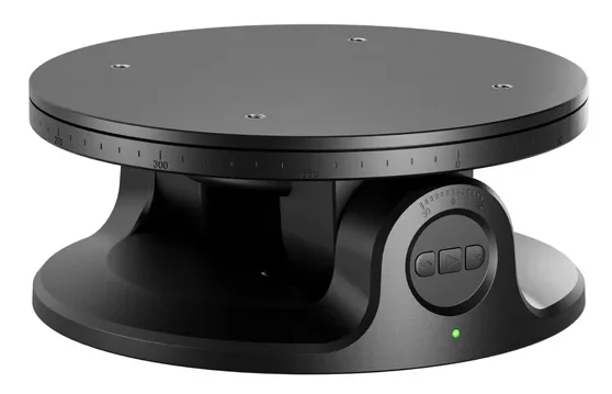 Платформа для 3D-сканування Revopoint Dual-Axis Turnable 2 A230-2 Black, фото №2 Платформа для 3D-сканування Revopoint Dual-Axis Turnable 2 A230-2 Black, фото №2