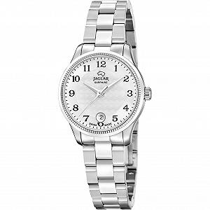 Жіночий годинник JAGUAR Acamar J1045/1 сріблястий, корпус з нержавіючої сталі, сріблястий браслет з нержавіючої сталі - Фото 1