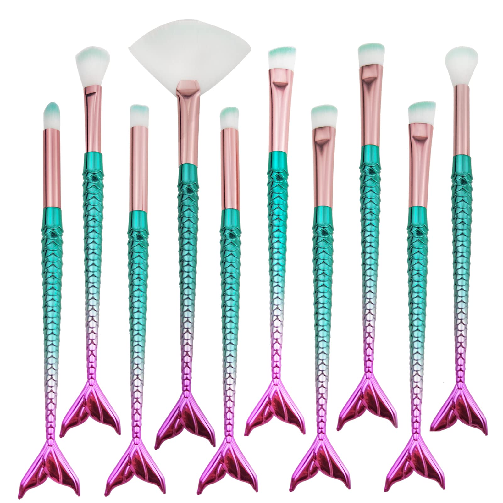Набір пензлів Mermaid 10 шт., фото №1