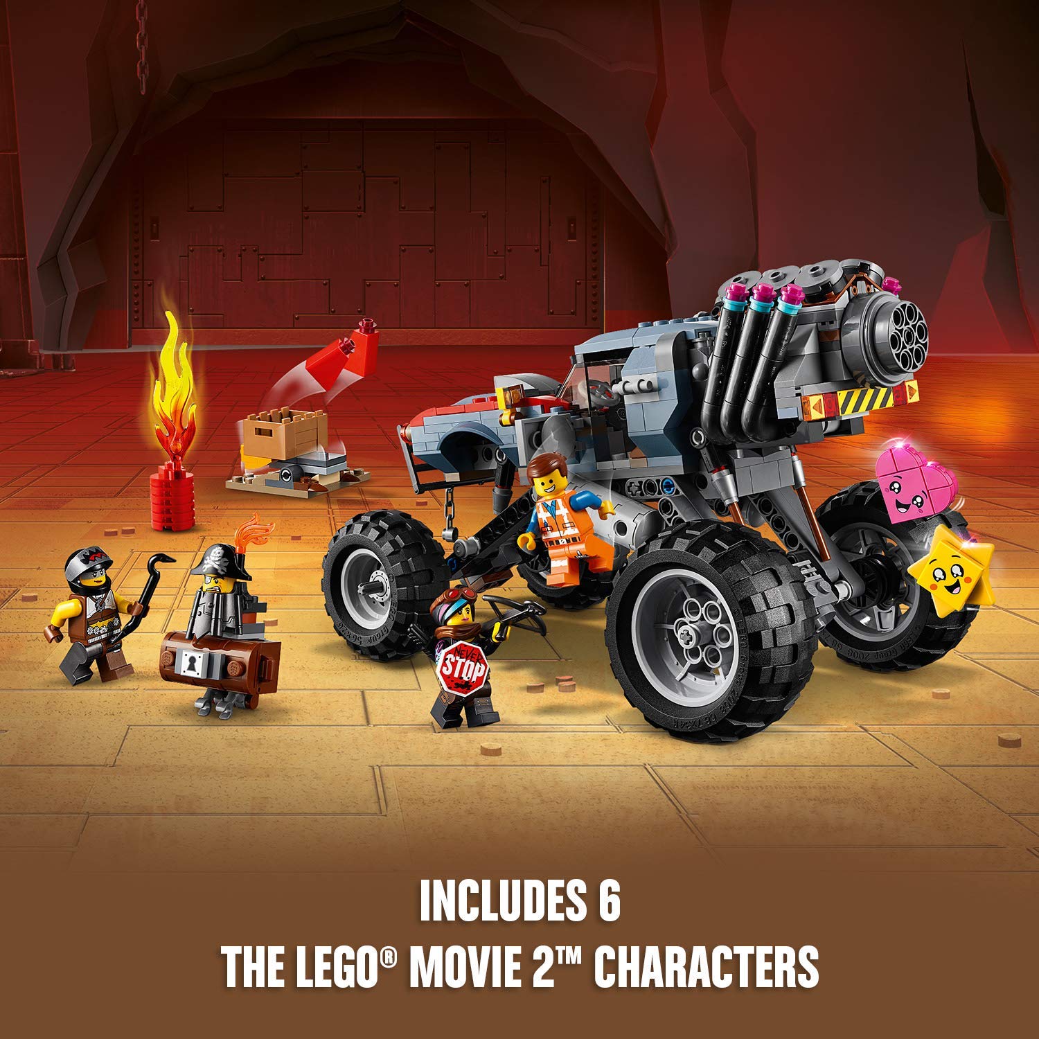 Конструктор Lego Movie 2 70829 Побег Эммета и Люси на Багги, фото №3