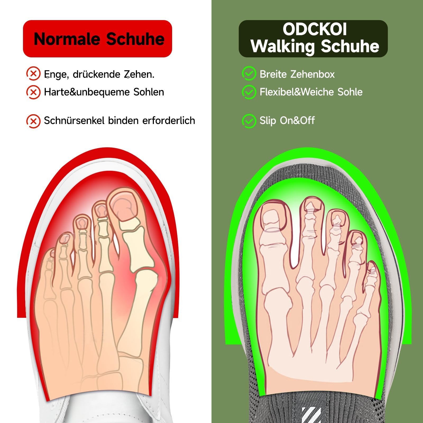 Кросівки ODCKOI Без шнурків Чоловічі Сітка Дихаючі Зручні Спортивні Легкі, фото №4 Кросівки ODCKOI Без шнурків Чоловічі Сітка Дихаючі Зручні Спортивні Легкі, фото №4