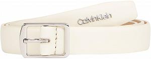 Ремень Calvin Klein Женский Тонкий Пряжка Квадратная 2.0 Кожа - Фото 1