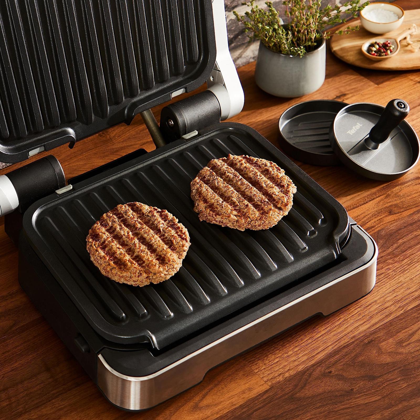 Прес для гамбургерів Tefal K18511 / 12 см / Чорний-Сірий, фото №6 Прес для гамбургерів Tefal K18511 / 12 см / Чорний-Сірий, фото №6