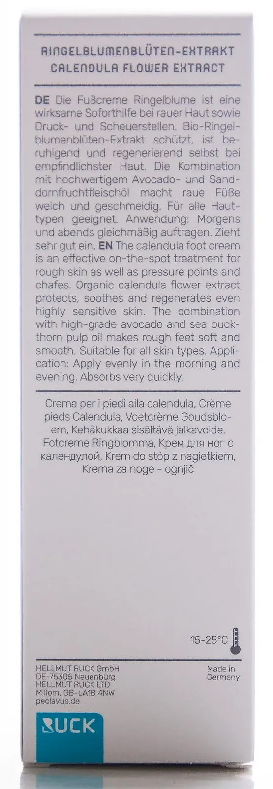 Крем для ног Peclavus Podocare Calendula 100 мл, фото №4 Крем для ног Peclavus Podocare Calendula 100 мл, фото №4