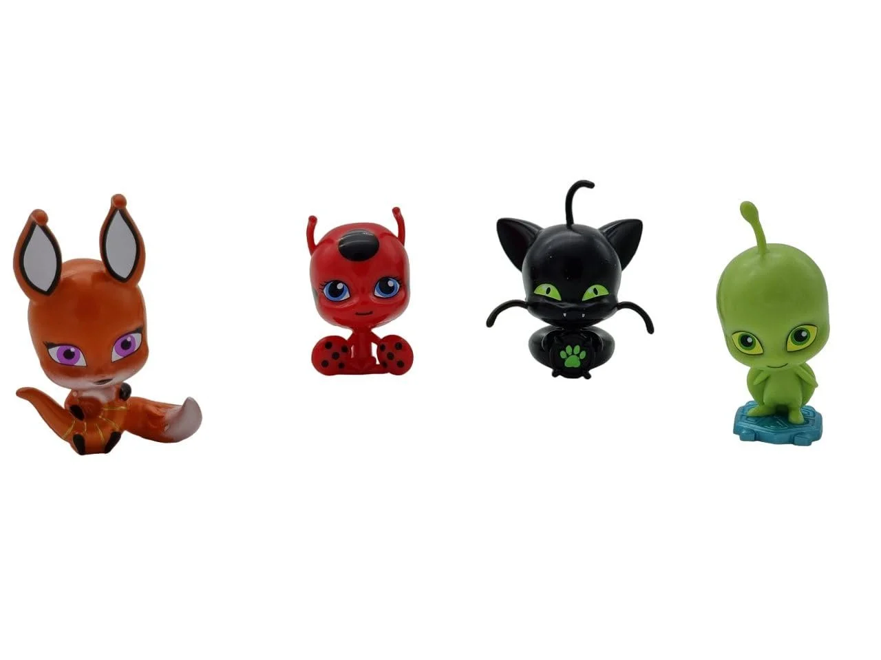 Фігурки BANDAI Miraculous Ladybug and Cat Noir Kwami Surprise 4 Pack, фото №6