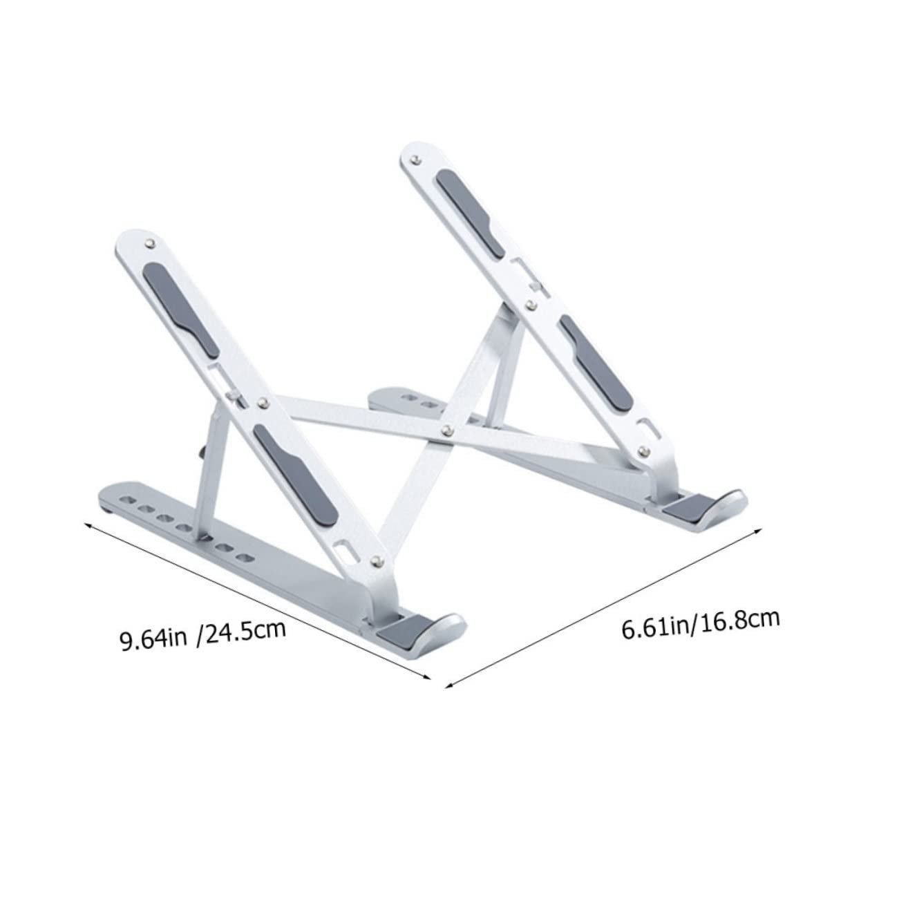 Підставка для ноутбука SOIMISS Регульована по висоті Алюмінієвий сплав Складна, фото №2 Підставка для ноутбука SOIMISS Регульована по висоті Алюмінієвий сплав Складна, фото №2