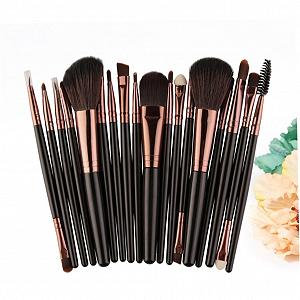 Набір пензлів для макіяжу Beaupretty Professional, 18 шт., пензлі для пудри, косметичні пензлі, пензлі для макіяжу для жінок synthetic.ua - Фото 1