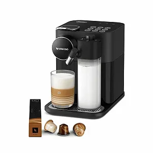 Капсульная кофемашина Nespresso De'Longhi EN640.B Gran Lattissima с автоматической системой приготовления молока, давление 19 бар, 1400 Вт, черная - Фото 1