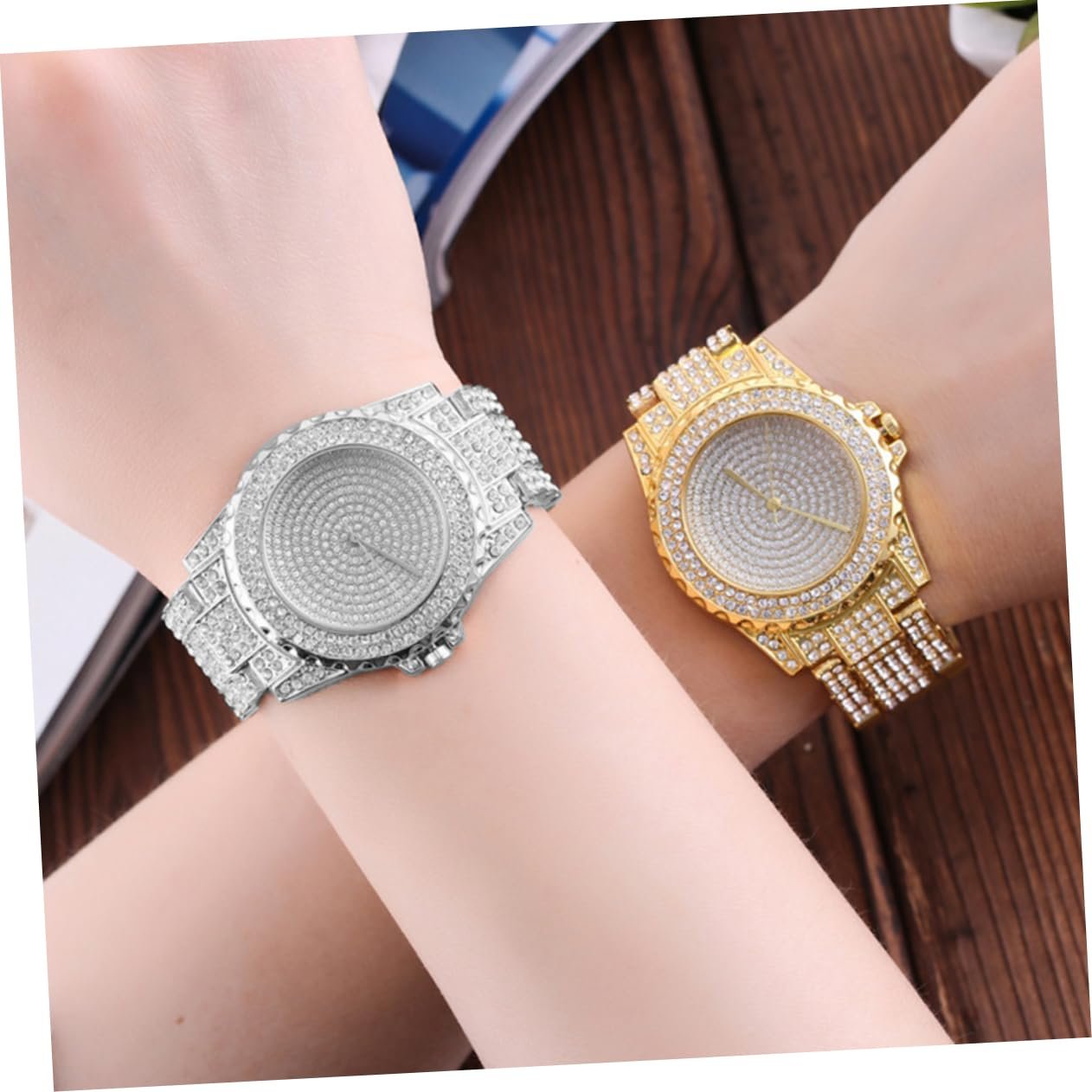 Женские Часы VALICLUD со Стразами Серебряные, фото №9 Женские Часы VALICLUD со Стразами Серебряные, фото №9