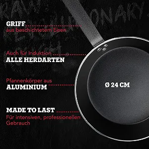 Сковорідка FMprofessional Resist алюмінієва 24 см synthetic.ua - Фото 1