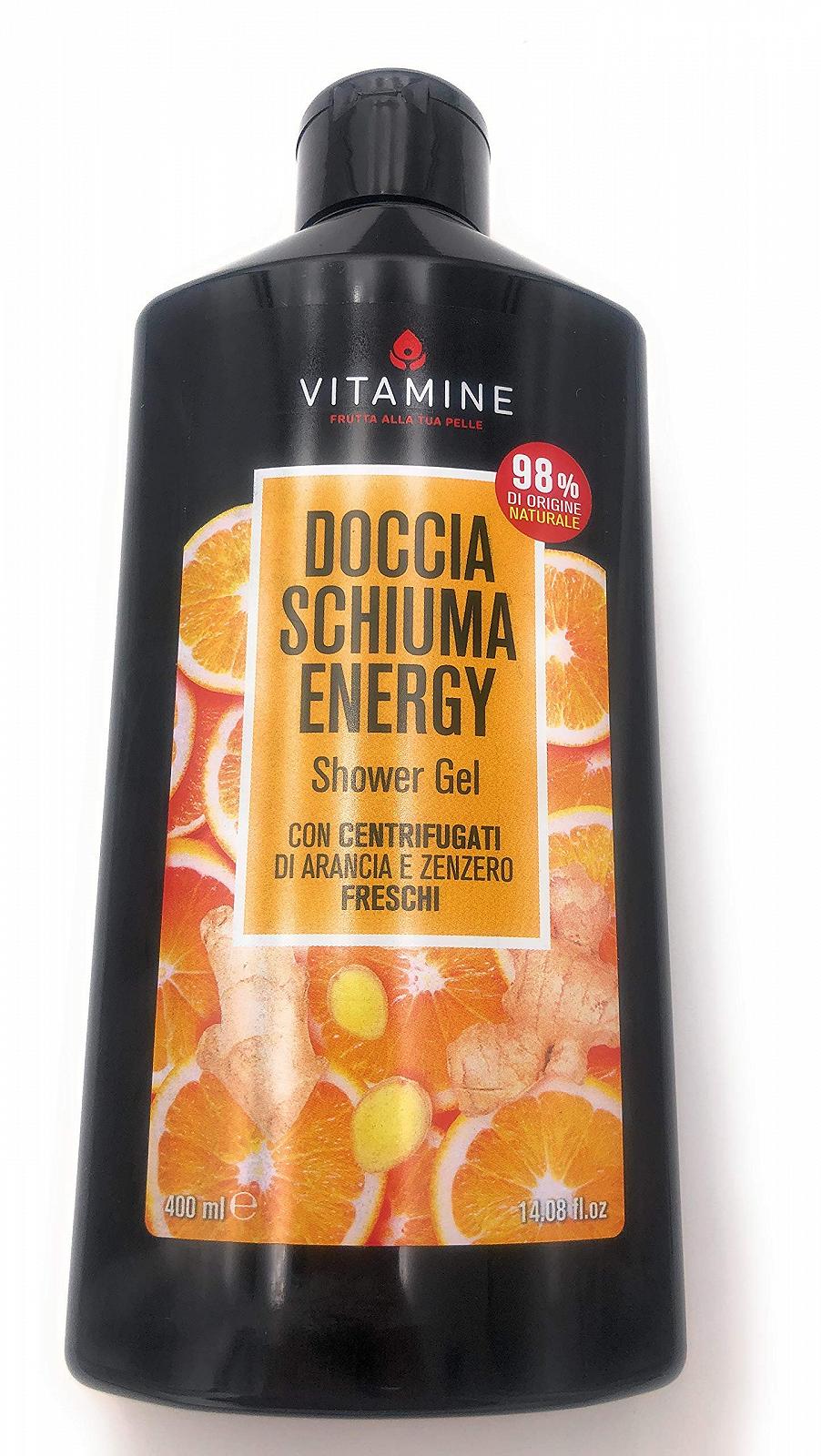 Піна для душу VITAMINE Energy Апельсин та Імбир 400 мл, фото №1