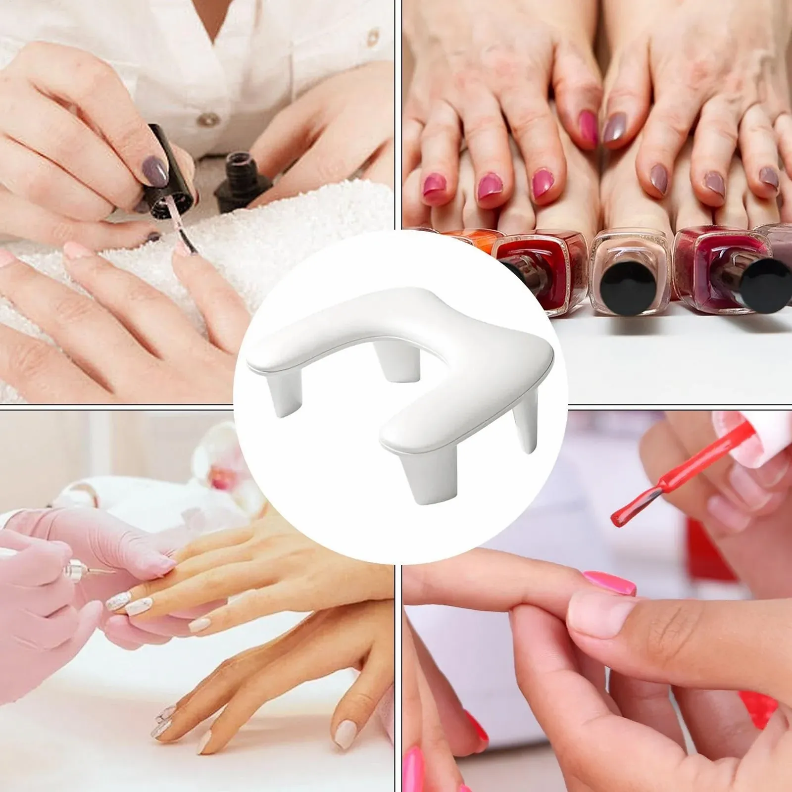 Підставка для рук Манікюрна Principia з подушкою, PU шкіра, фото №4