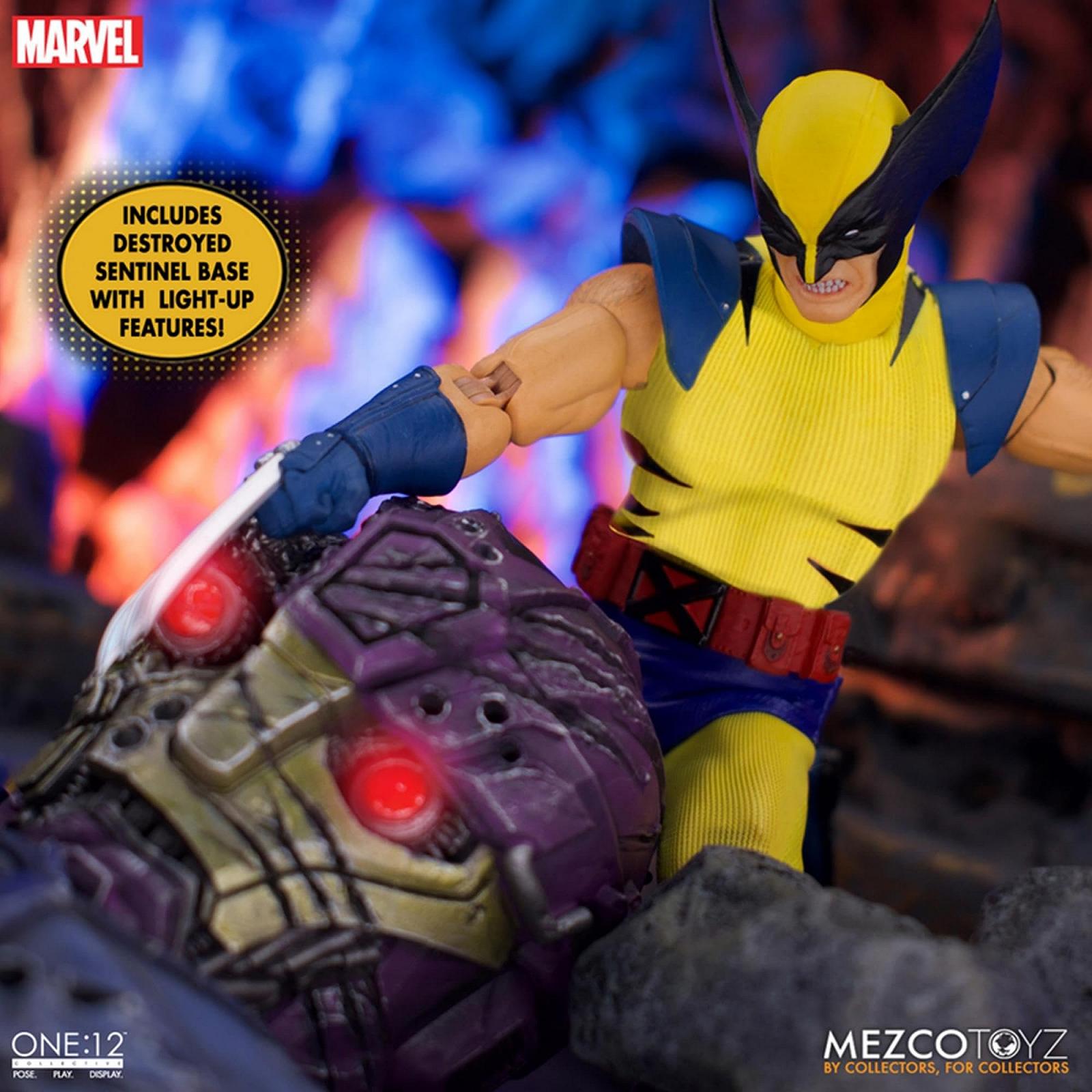 Екшн-фігурка Mezco Marvel Wolverine One: 12, деталізована пластикова фігурка Wolverine, фото №6