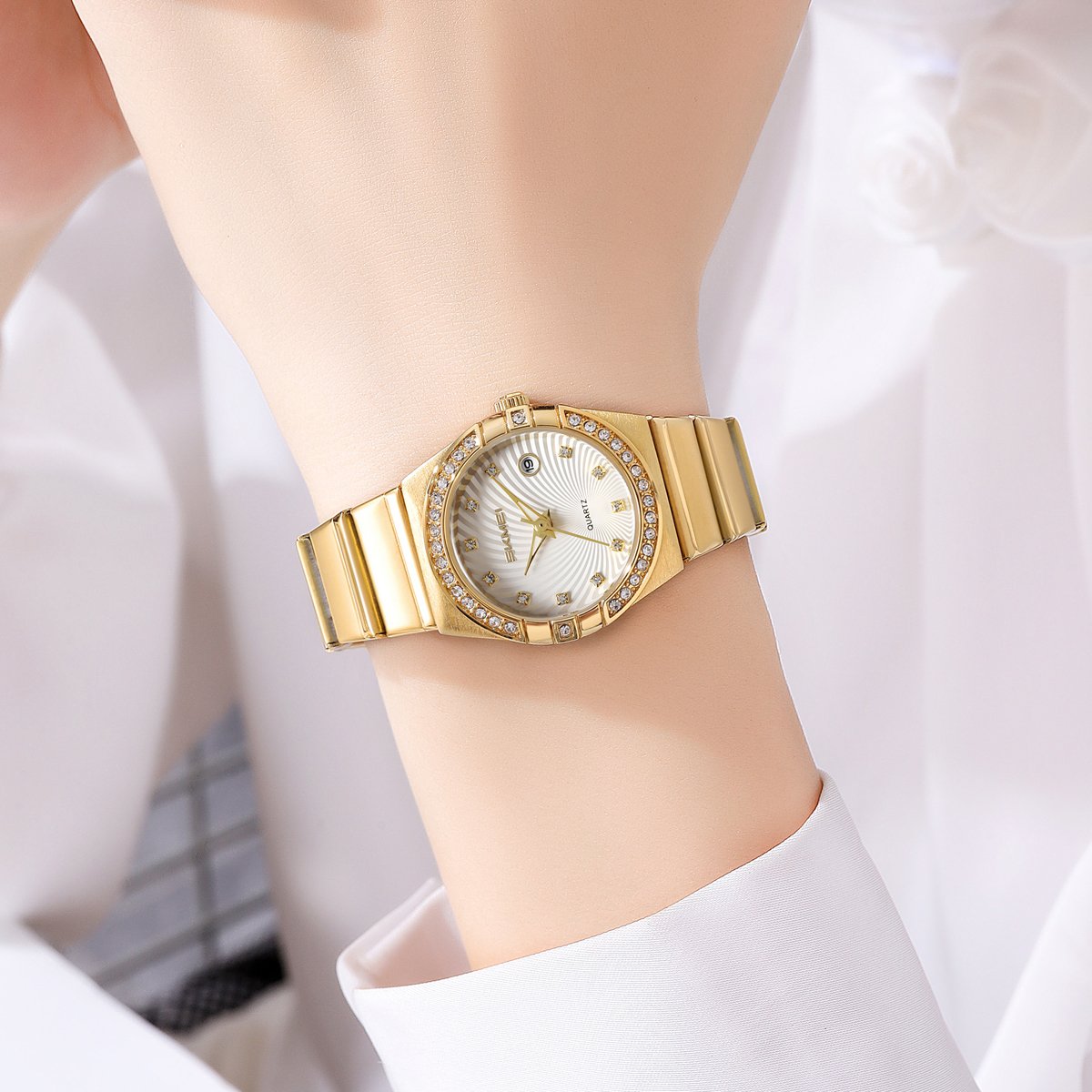 Годинник Skmei 2342GD Gold, фото №3