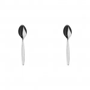 Ложка кавова Grunwerg Economy Collection 999P Нержавіюча сталь 18/0, полірована сталь, 12 шт - Фото 1