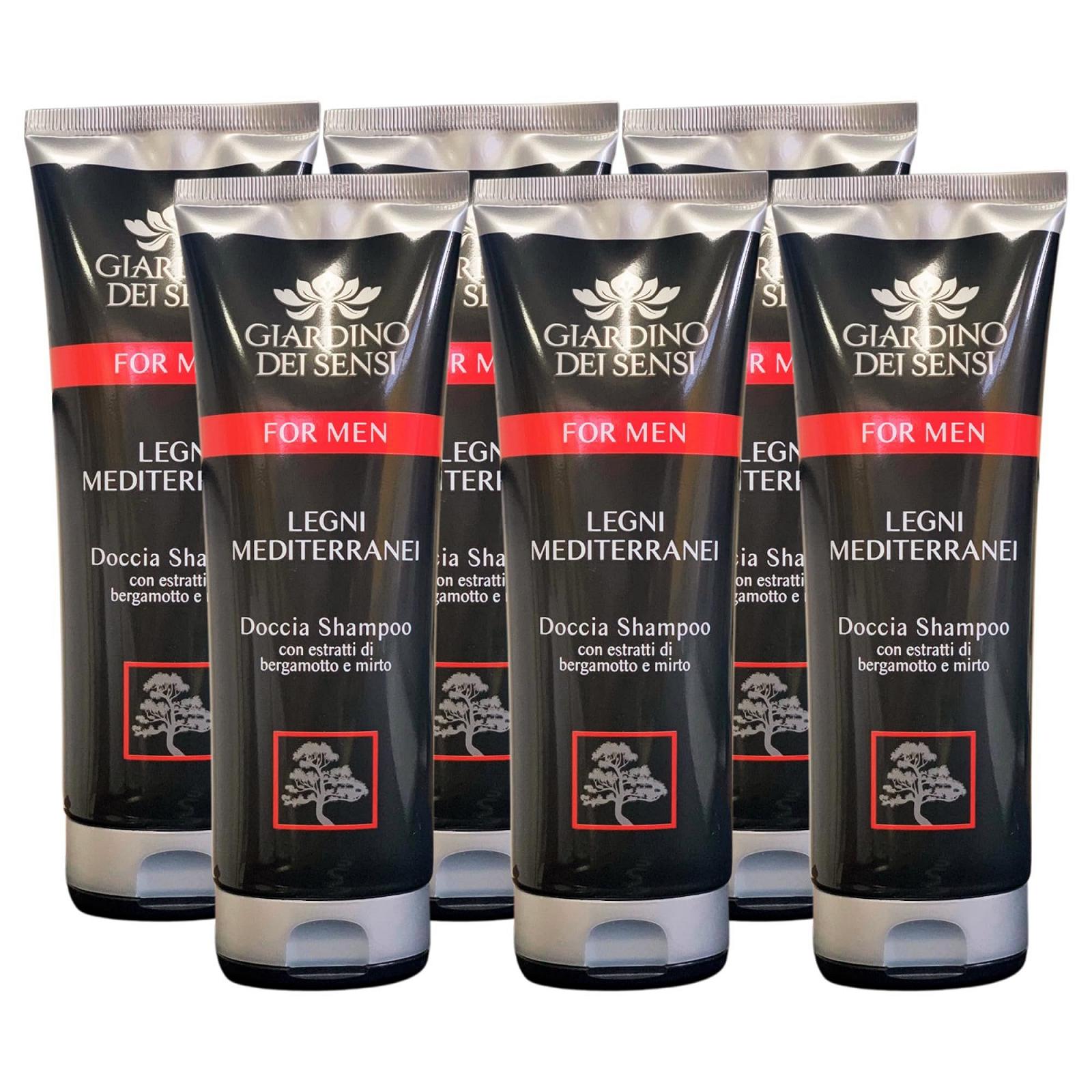 Шампунь-гель для душу Garden of Senses Medit. Woods для чоловіків 6 х 250 мл, фото №1 Шампунь-гель для душу Garden of Senses Medit. Woods для чоловіків 6 х 250 мл, фото №1