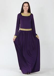 Платье Milena L Фиолетовый (ND-021202-Dviolet) synthetic.ua - Фото 1