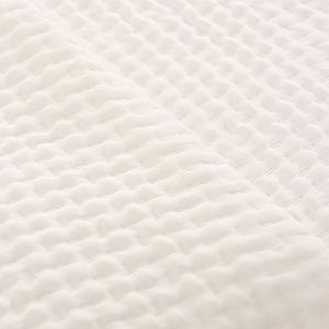 Покривало GAMUSI Сучасний Легкий Перехідний Весна Літо Однотонний Бавовна 270 x 270 см Білий synthetic.ua - Фото 1